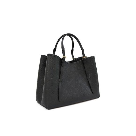 LOUIS VUITTON Black Empreinte Babylon MM Tote Bag C-A32635 - Picture 2 of 10